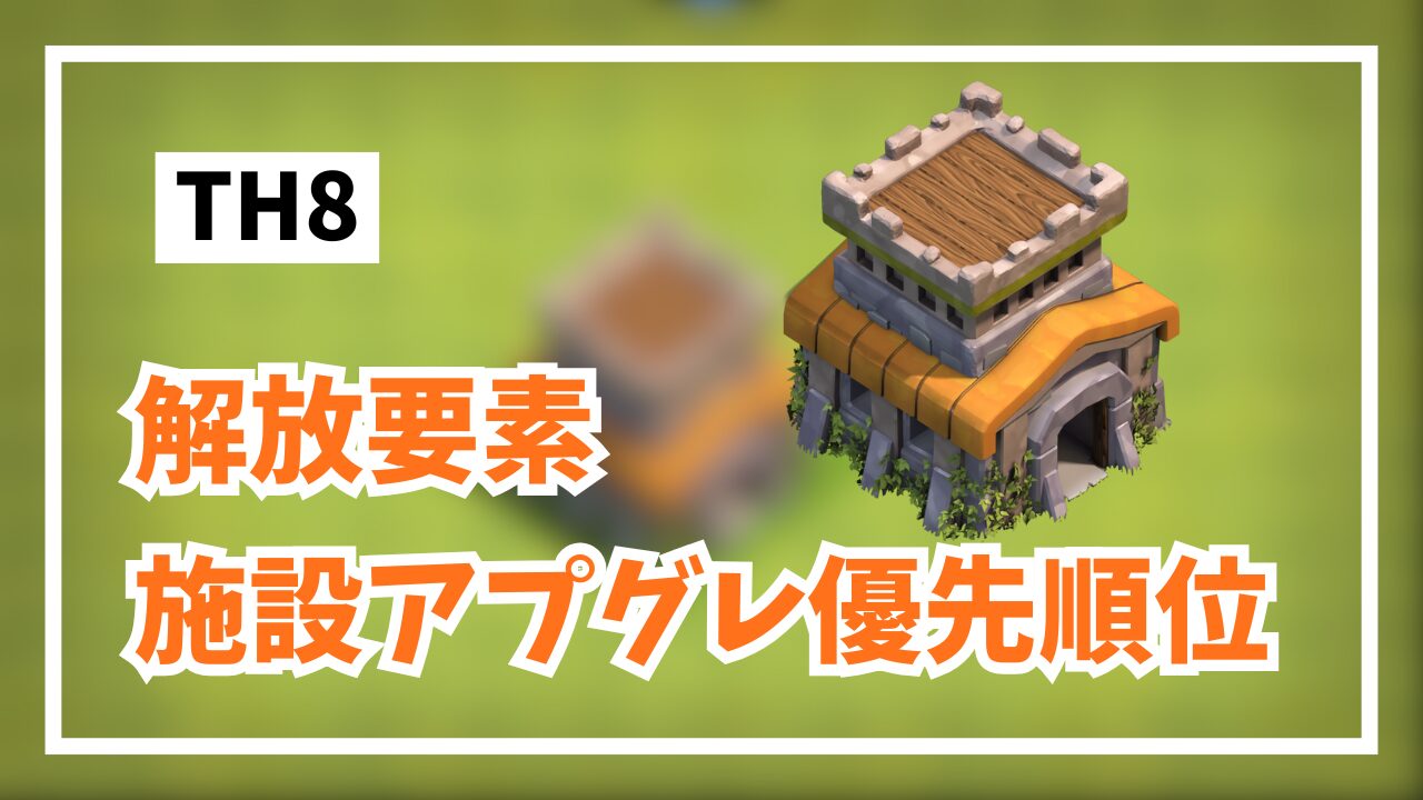 TH8優先順位