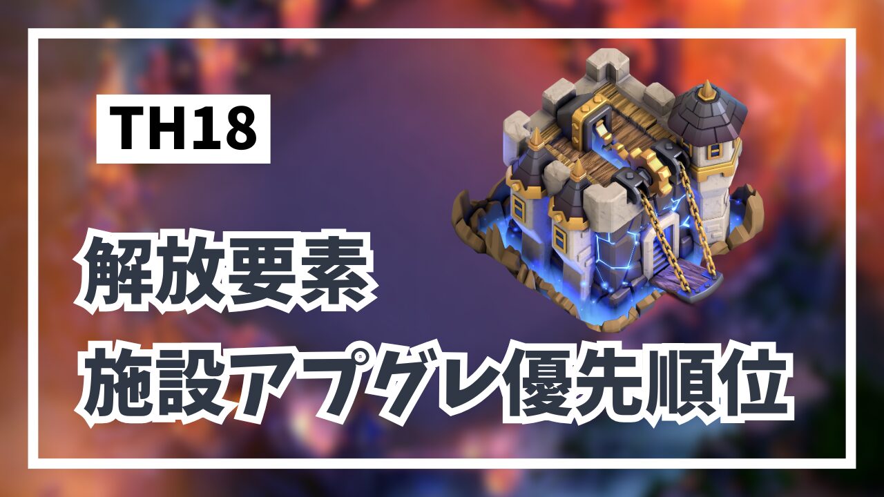 TH18優先順位